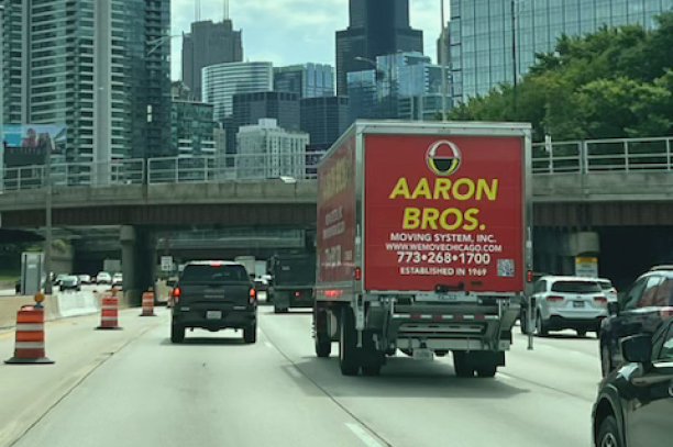 Aaron Bros. Moving System, Inc. Truck