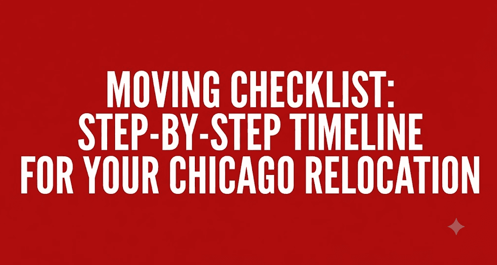 Moving Checklist: Step-by-Step Timeline for Your Chicago Relocation